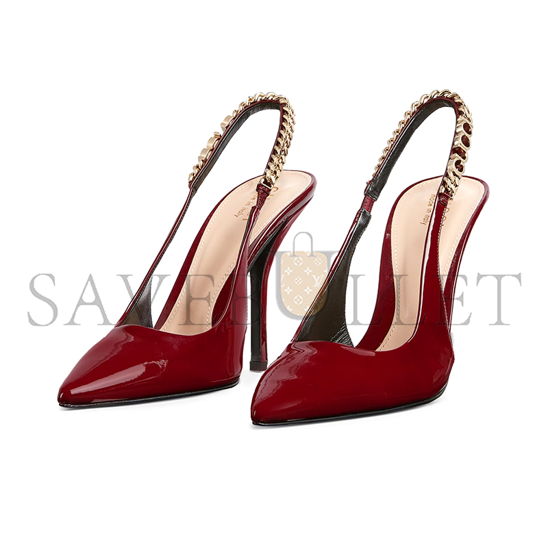 GUCCI SIGNORIA SLINGBACK PUMP 783821 BNC80 6207 GUCCI SIGNORIA SLINGBACK PUMP 783821 BNC80 6207